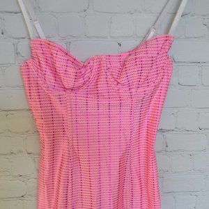 Mini Fitted Pink Dress